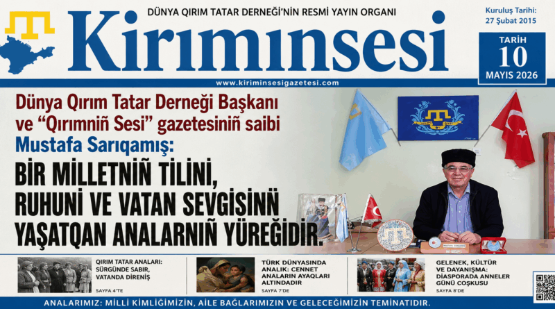 Bir milletniñ tilini, ruhunı ve vatan sevgisini yaşatqan analarnıñ yüreğidir.