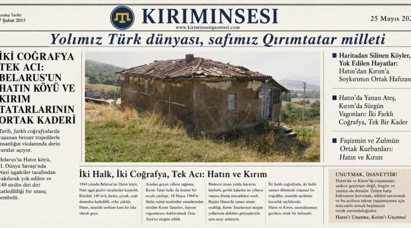 Faşizmin ve Zulmün Ortak Kurbanları: Hatın ve Kırım
