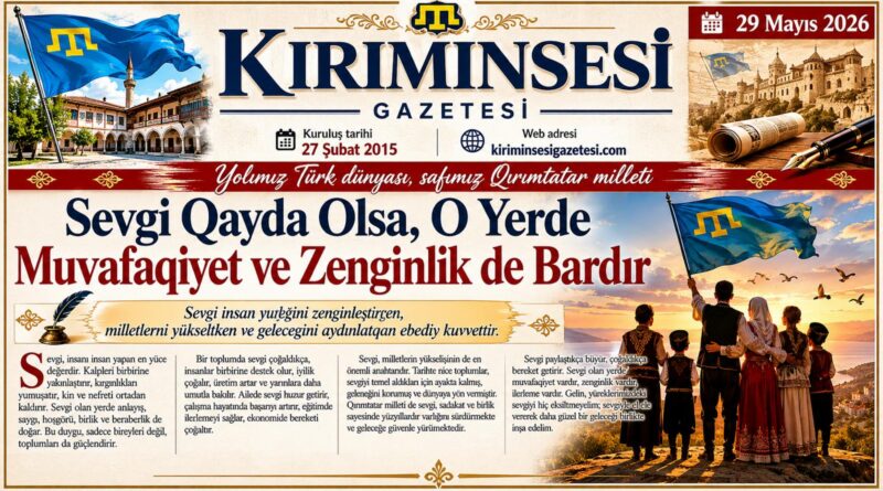 kırımınsesi gazetesi