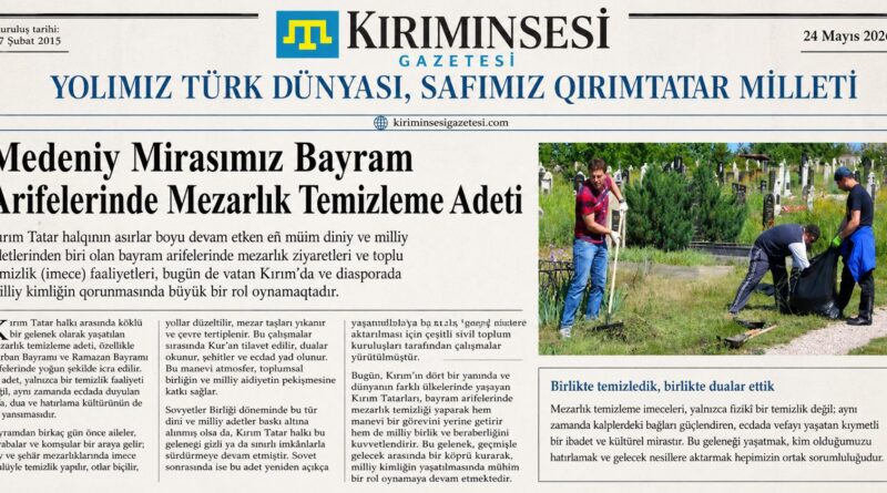 mezarlık temizleme