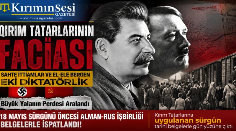 Bugün açılğan tarihiy belgeler Sovet idaresiniñ “Almanlarnen işbirligi” bahanesini propaganda vastası olaraq qullanğanını köstere. Tedqiqatçılarğa köre, bu siyasetniñ asıl maqsadı Qırımtatar halkını öz vatanından tamamen temizlemek edi.