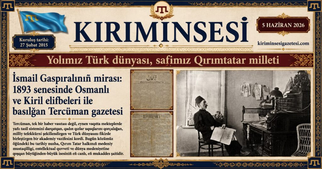 "Tercüman", tek bir haber vasıtası degil, eynen vaqıtta mekteplerde yañı tasil sistemini darqatqan, qadın qızlar uquqlarını qorçalağan, milliy tefekkürni şekillendirgen ve Türk dünyasını fikirde birleştirgen bir akademiy vazifesini kordi. Bugün közümüz ögündeki bu tarihiy nusha, Qırım Tatar halkınıñ medeniy mustaqilligi, entellektual quvveti ve dünya medeniyetine qoşqan büyüginden-büyük isesiniñ eñ canlı, eñ mukaddes şaitidir.