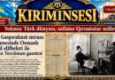 1893 senesinde Osmanlı ve Kiril elifbeleri ile basılğan Tercüman gazetesi