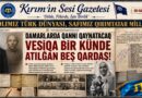 9 Mayıs 1938 tarihli resmiy NKVD qatliam vesiqası. Aynı soyadını taşığan beş qardaşnıñ Ali, Asan, Arif, Ömer ve Bekir Çağarnıñ kurşunğa dizilüv ükmü.