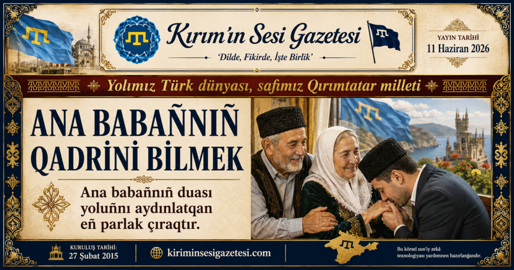 Ana Babanıñ Qadrini Bilmek
