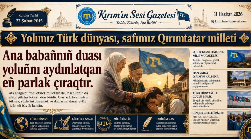 Ana Babanıñ Qadrini Bilmek
