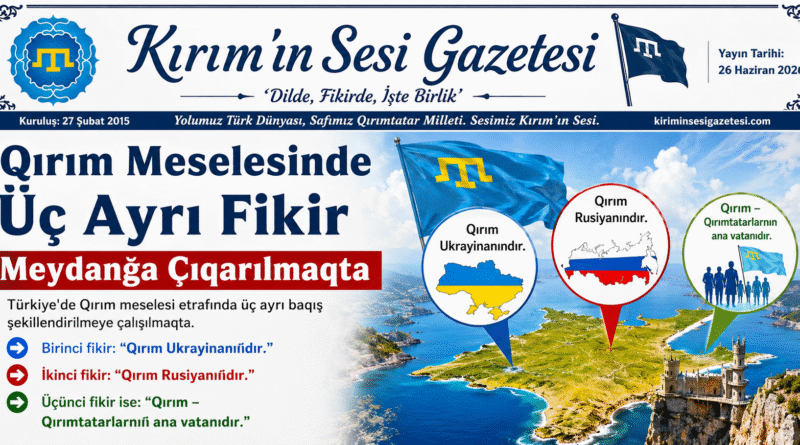 Qırım Qırımtatarlarının ana vatanıdır