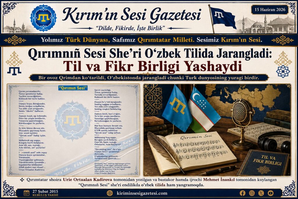 Qırımınsesi özbek dilinde
