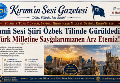 Qırımınsesi özbek tilinde
