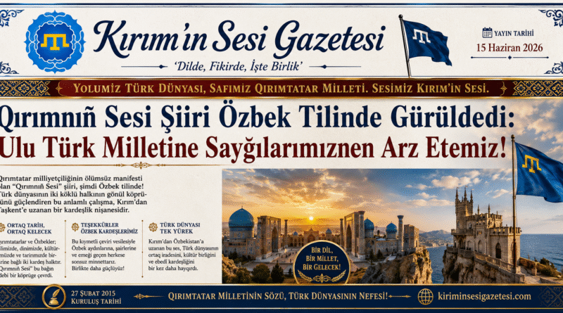 Qırımınsesi özbek tilinde