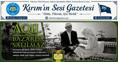 Qırımtatar atalar sözü