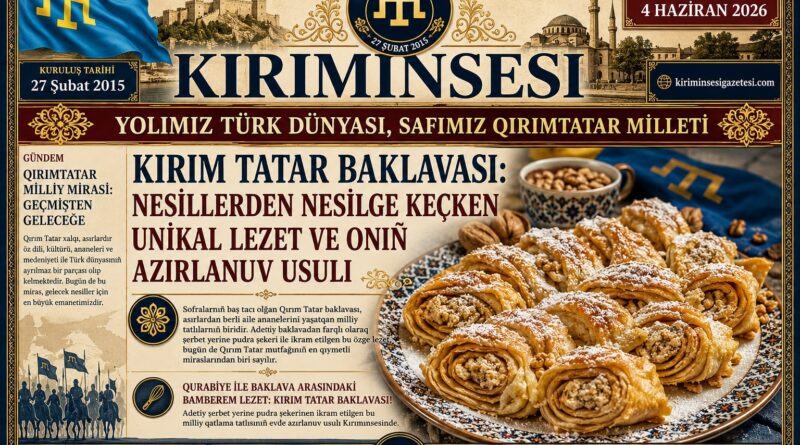 Qırımtatar baklavası