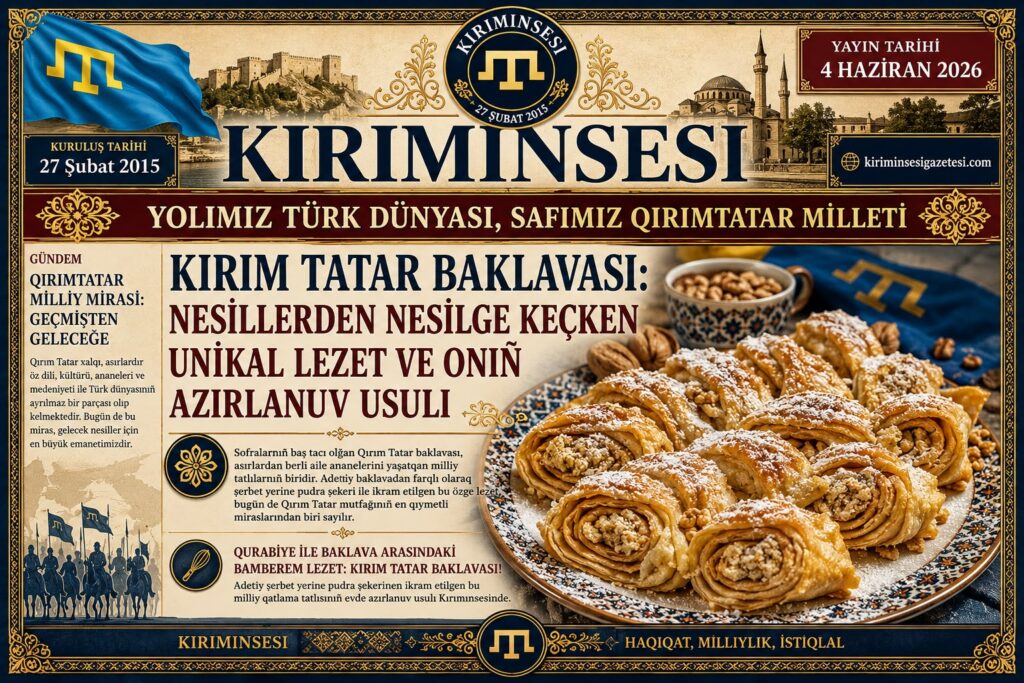 Kırım Tatar Baklavası: