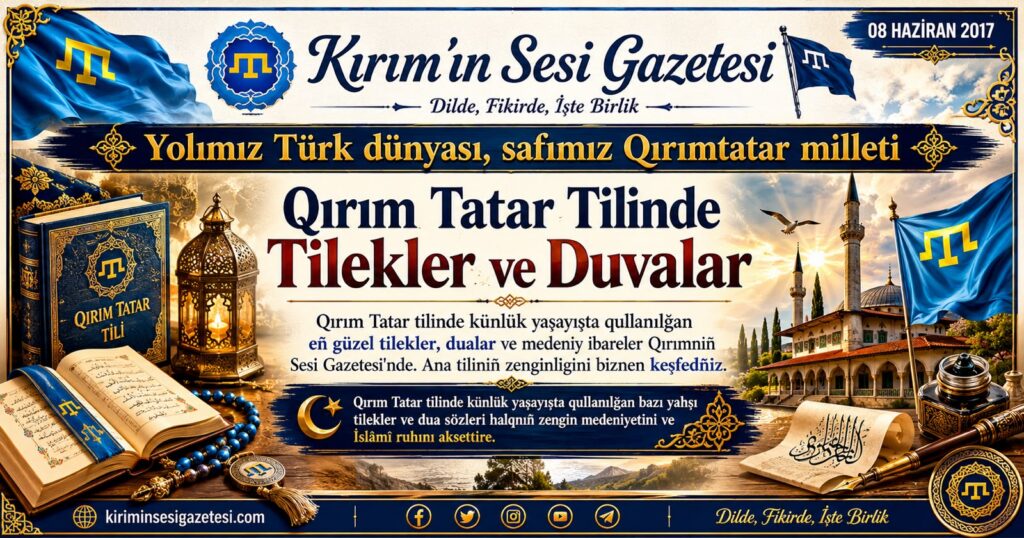 Qırımtatar tilinde dilek ve duvalar