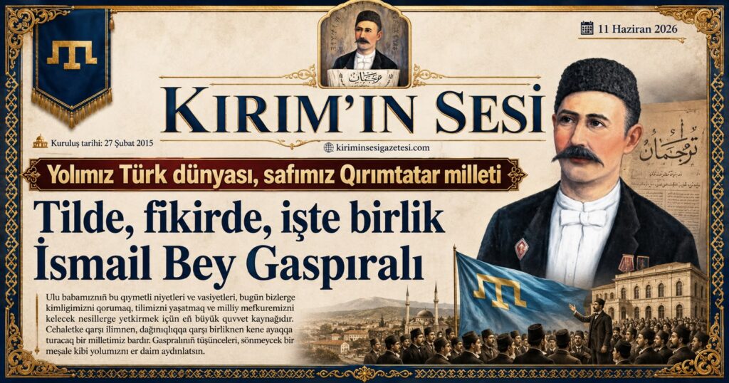 ismail bey gaspıralı tilde fikirde işte birlik