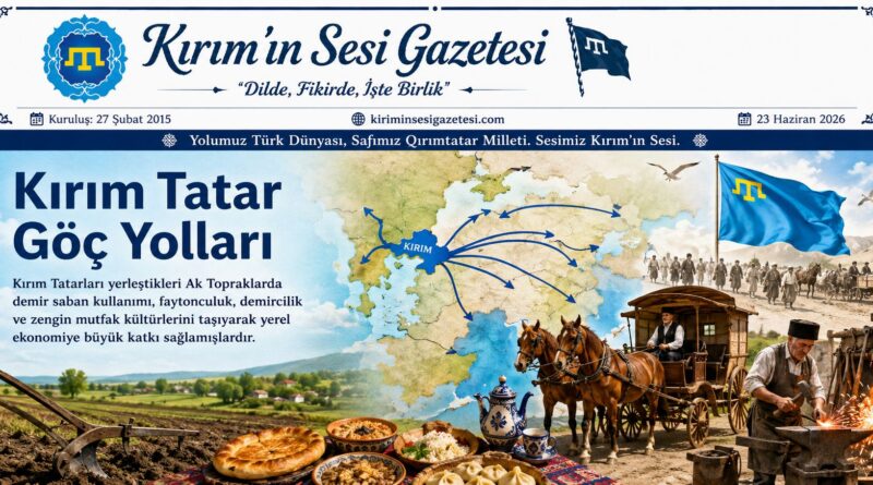 kırım tatar göç yolları