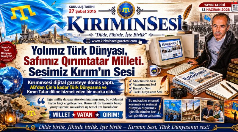 kırımın sesi gazetesi