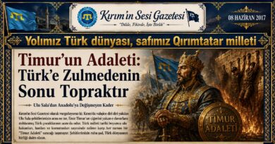 yoımız türk dinyası safımın Qırımtatar milleti