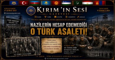 101 Özbek Türkistanlı