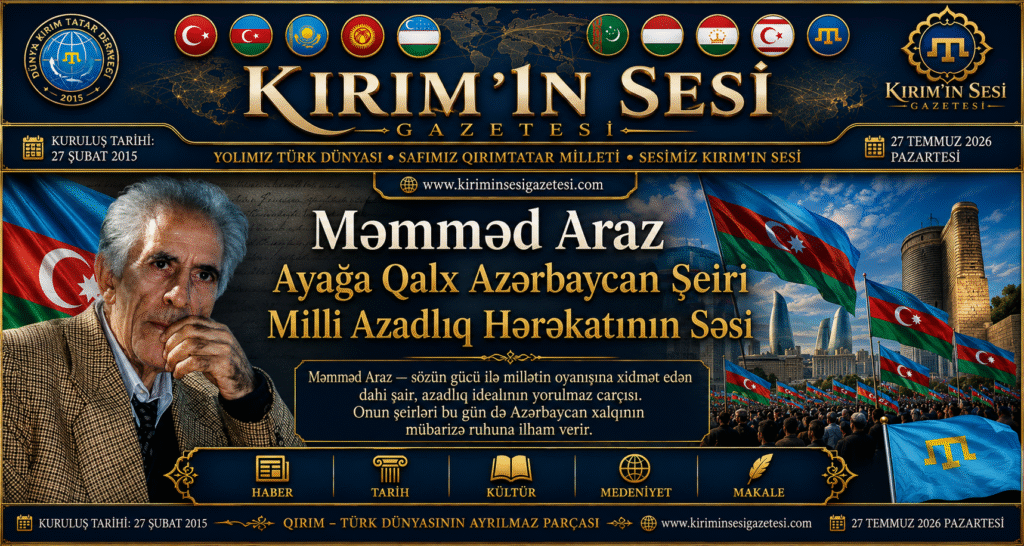 Ayağa Qalx şeiri ve millî uyanış