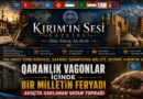 Unutulmayacak Qara Leke Ölüm Vagonlarında Sönen Kırım Tatar Hayatları!