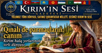 Qınalı de parmaqlarıñ, canım