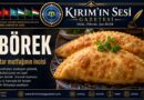 Çibörek – Qırım Tatar mutfağınıñ dünyaya tanınğan geleneksel lezzeti.