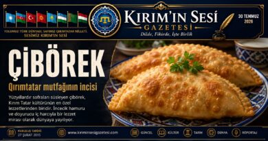 Çibörek – Qırım Tatar mutfağınıñ dünyaya tanınğan geleneksel lezzeti.
