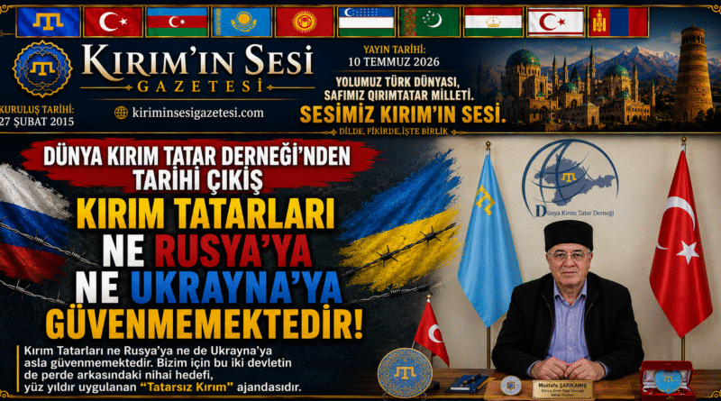 Kırım, ne Rusya’nın askeri üssüdür ne de Ukrayna’nın siyasi pazarlık malzemesidir!
