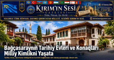 Bağçasaray’da Tarihiy Kimlik Küreşi Qırım Tatar Mimari Mirası Ğayrıdan Doğamı?