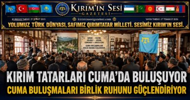 kırım tatar cuma buluşması