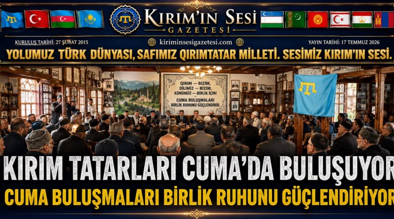 kırım tatar cuma buluşması