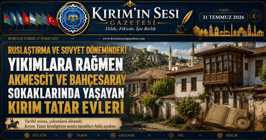 kırım tatar evleri