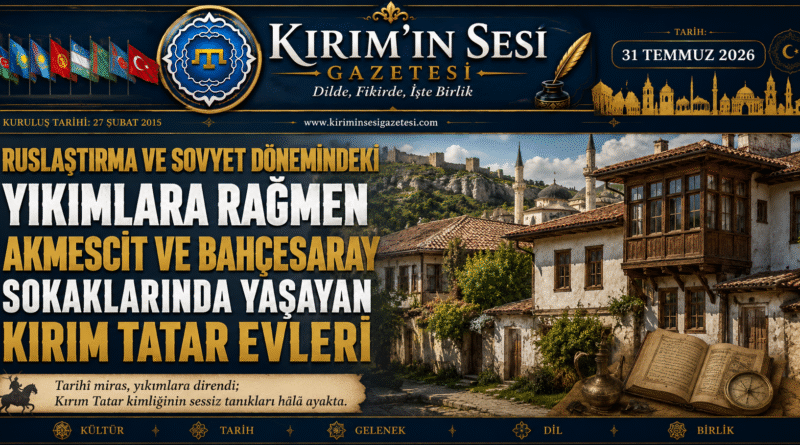 kırım tatar evleri