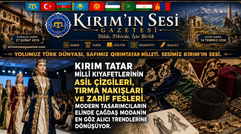 kırım tatar milli kıyafetleri
