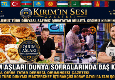 Dünya Qırım Tatar Dernegi Başqanı Mustafa Sarıkamış’tan Koray Saygı’ğa Tam Qoltuq
