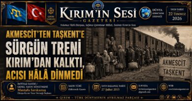 sürgün treni kırımdan kalktı