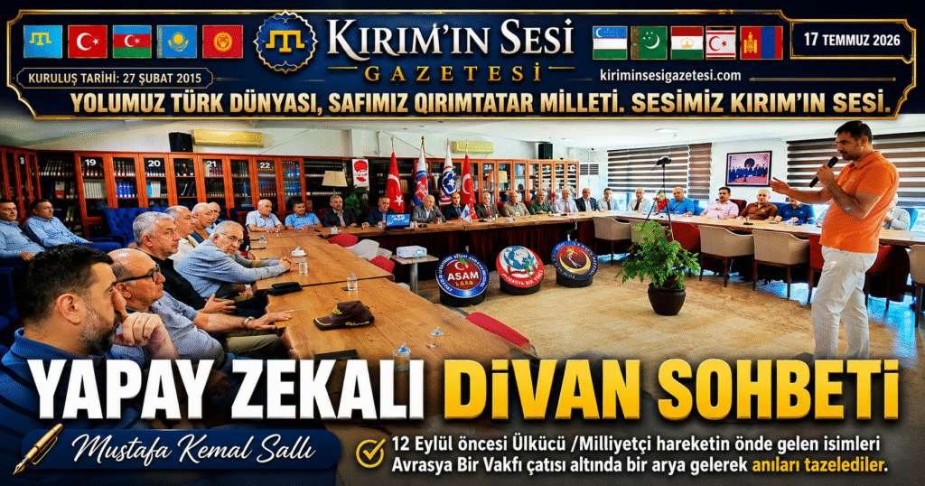 12 Eylül öncesi Ülkücü /Milliyetçi hareketin önde gelen isimleri Avrasya Bir Vakfı çatısı altında bir arya gelerek anıları tazelediler.