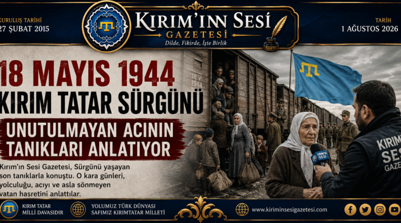 18 mayıs 1944 Kırım Tatar sürgünü