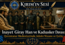 İnayet Giray Han ve Kadıasker Davasİ