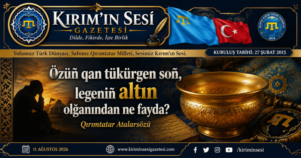 Qırımtatar atalar sözü