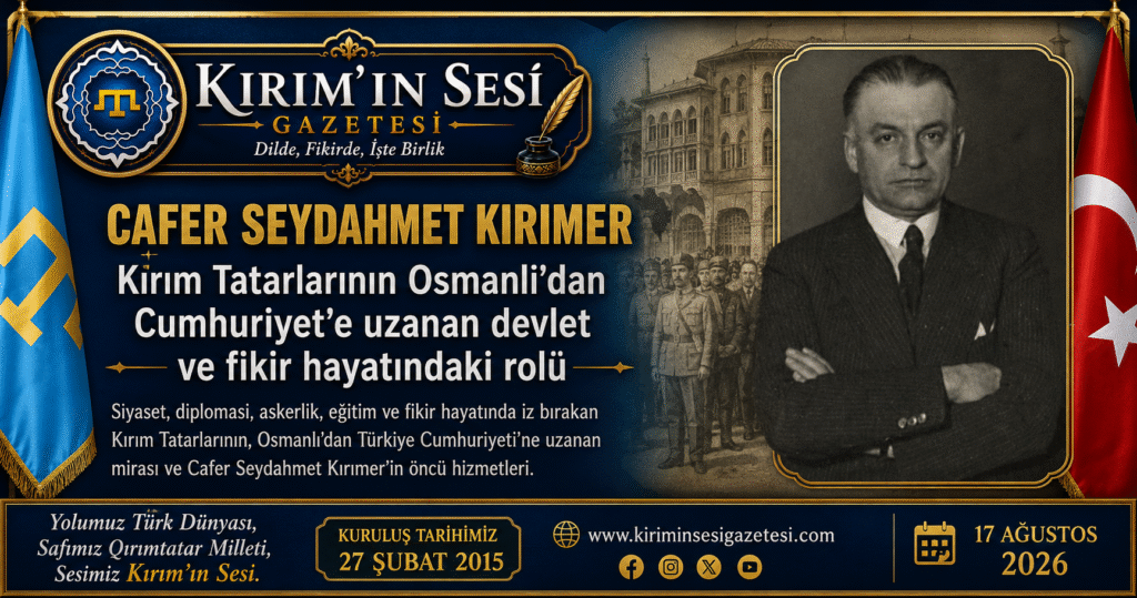 cafer seydahmet kırımer