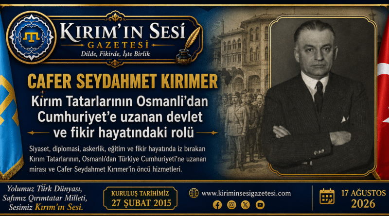cafer seydahmet kırımer