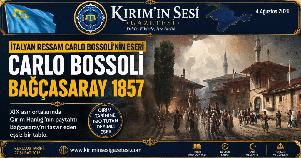 Carlo Bossoli Bağçasaray 1857