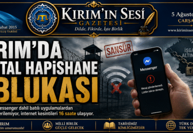 Kırım’da Dijital Hapishane Ablukası