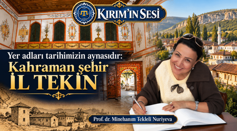 Yer adları tarihimizin aynasıdır