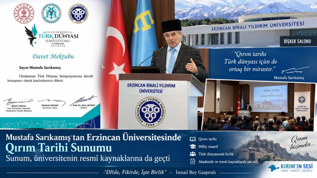 Mustafa Sarıkamıştan Türk Dünyasına Çağrı