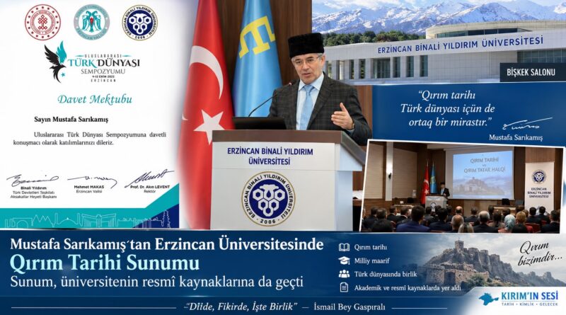 Mustafa Sarıkamıştan Türk Dünyasına Çağrı