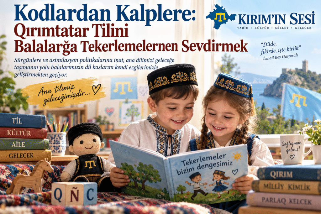 Kodlardan Kalplere: Qırımtatar Tilini Balalarğa Tekerlemelernen Sevdirmek
