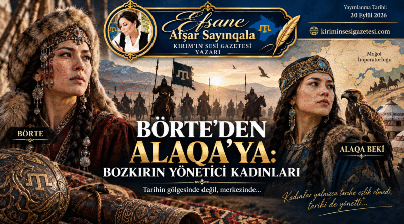 efsane afşar sayınqala kırımınsesi gazetesi